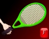 [f] Tennis Racket-green