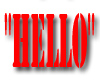 ::Info Sign "Hello"::