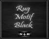NH_Rug Black motif