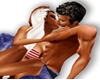 ! Hot Tub kissing pose