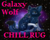 Galaxy Wolf Chill Rug