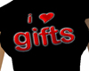 I Love Gifts (Black)