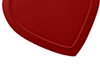 Heart bag red