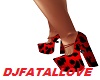 ^FL^ Red Leopard Shoes