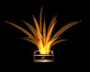 Animated gold flower