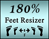 Foot Shoe Scaler 180%