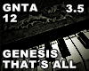 GENESIS - THATs ALL