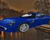 Blue Alfa Romeo