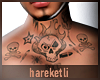 Neck Tattoo > H9