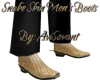Snake Skin Men's Boots10