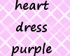 [PT] heart dress purple
