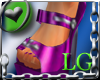 Fuchsia  Fantasy Shoe LG
