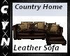 CountryHome Leather Sofa
