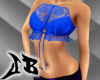 JB Blue Lace Bib Top
