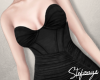 S. Cleo Dress Black