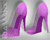 Purple Romance Heels