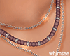 Suni Necklace Chocolate