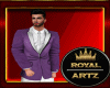 Royal Purple Suit
