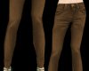 Dark Tan Skinny jeans/SP