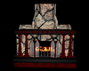 Stone Fireplace