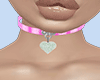 Pink Heart Collar Bimbo