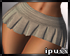 !iP Grey Mini Skirt LLT