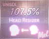 M~ Head Scaler 107.5%