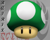 Mario mushroom head sign