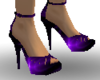 Purpleblk Heel Stilettos