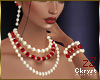 cK Set Ruby Pearl Gold