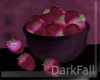 Strawberries Bowl Deco