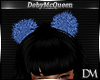 [DM] Hair Pompom's blue