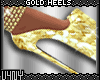 V4NY|Gold Heels
