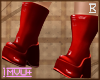 Chanty boots red
