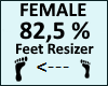 Feet Scaler 82,5% Female