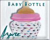 *A* Baby Bottle - Pink