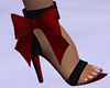 Red bow doll shoes