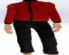 ~BR~ Red Blk Track Suit