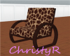 ~CR~Giraffe Cuddle Chair