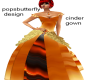 cinder gown