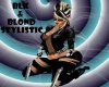 Blk/Blonde MoHawk Illy