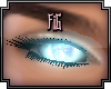 Eye Glows Aquamarine*