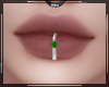 + Lip Piercing Green V:1