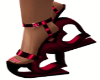 red love heels