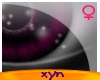 !x! purple snowy eyes