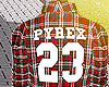 pyrex red shirt