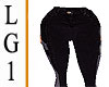 LG1  Blk Jeans in XLB Fi