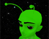 Green alien Antennae