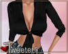 Black Satin Blouse