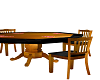 Wood Grain Poker Table